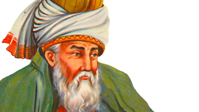 image of Persian poet Rumi